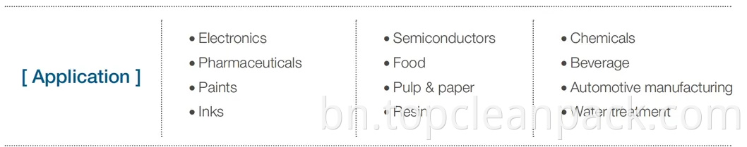 ব্যাপকভাবে প্রযোজ্য উচ্চ-প্রবাহ লো-প্রেসার-ড্রপ পিই ফিল্টার ব্যাগ